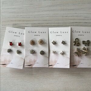 Glow Luxe Jewelry Earring Set